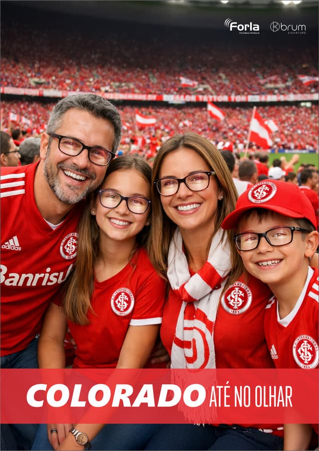 Familia com Óculos Inter